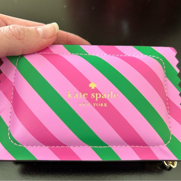 Kate Spade Bubble Gum 3D Small Leather Cardholder Zip Wallet MSRP $179 - Picture 10 of 16